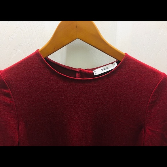 Brand New! Vince Three Quarter Sleeve Bouclé Sheath Dress - Picture 4 of 6